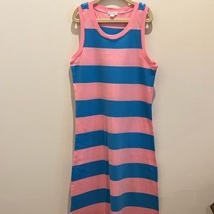 J. Crew Crewcuts Striped Dress Girl Size 12
